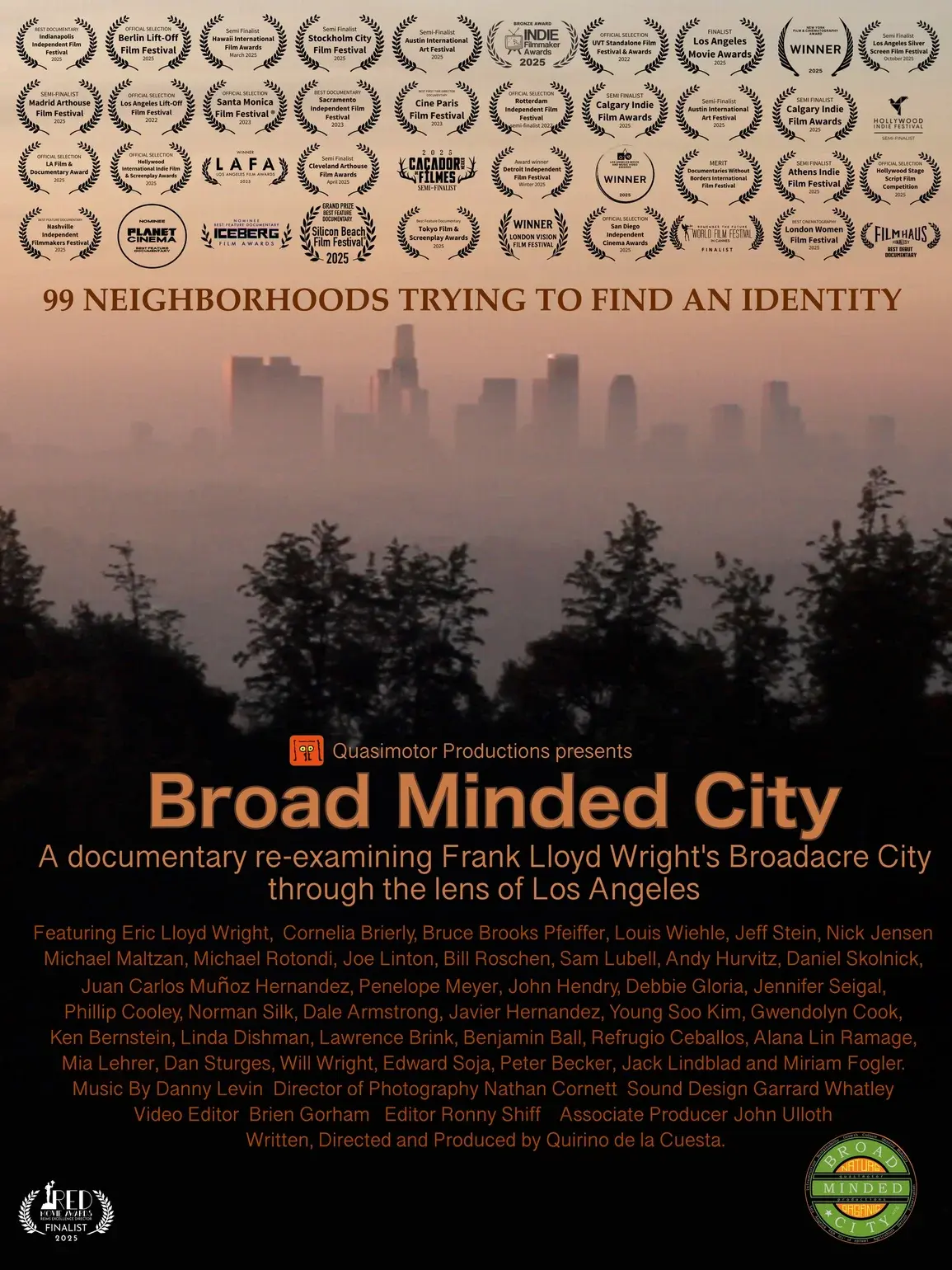 Poster for the film Broad Minded City