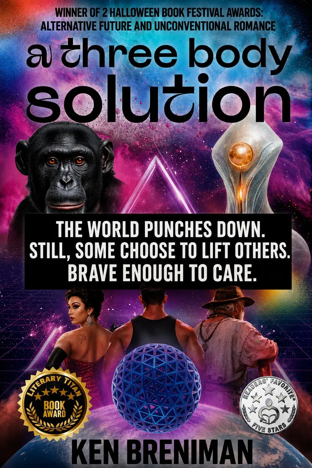 Poster for the screenplay a three body solution