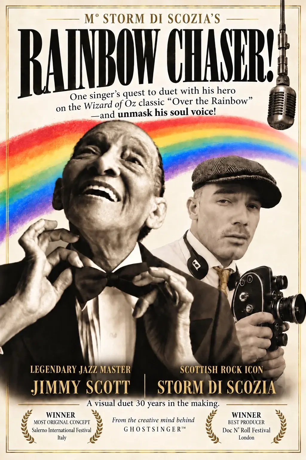 Poster for the film Rainbow Chaser!